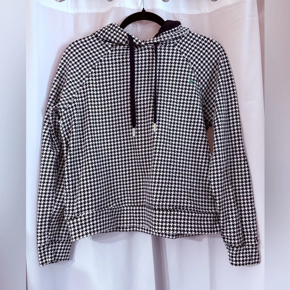Tommy Hilfiger Houndstooth Hoodie Size Small - Picture 3 of 14
